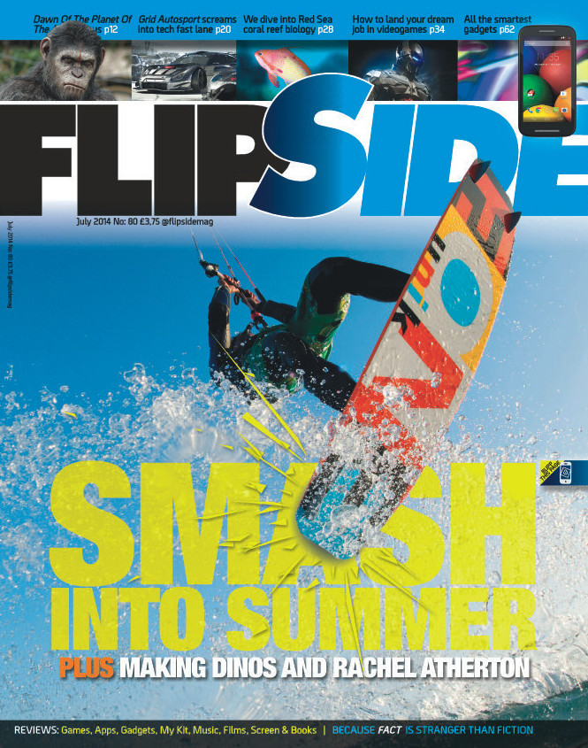 Flipside cover cutting for Matt Ray adventure writer and photographer